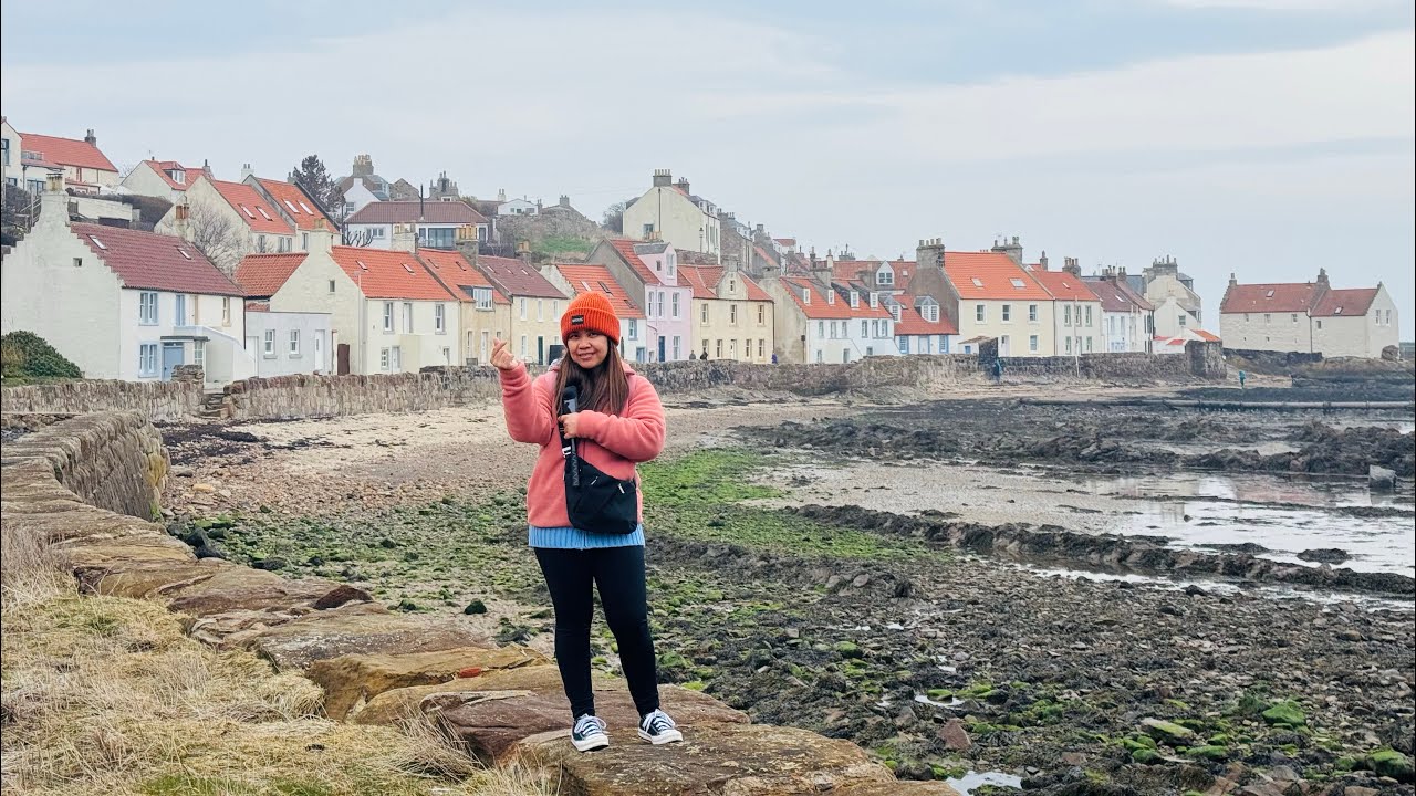 A VISIT TO ST. MONAN IN SCOTLAND, A COASTAL VILLAGE IN FIFE.