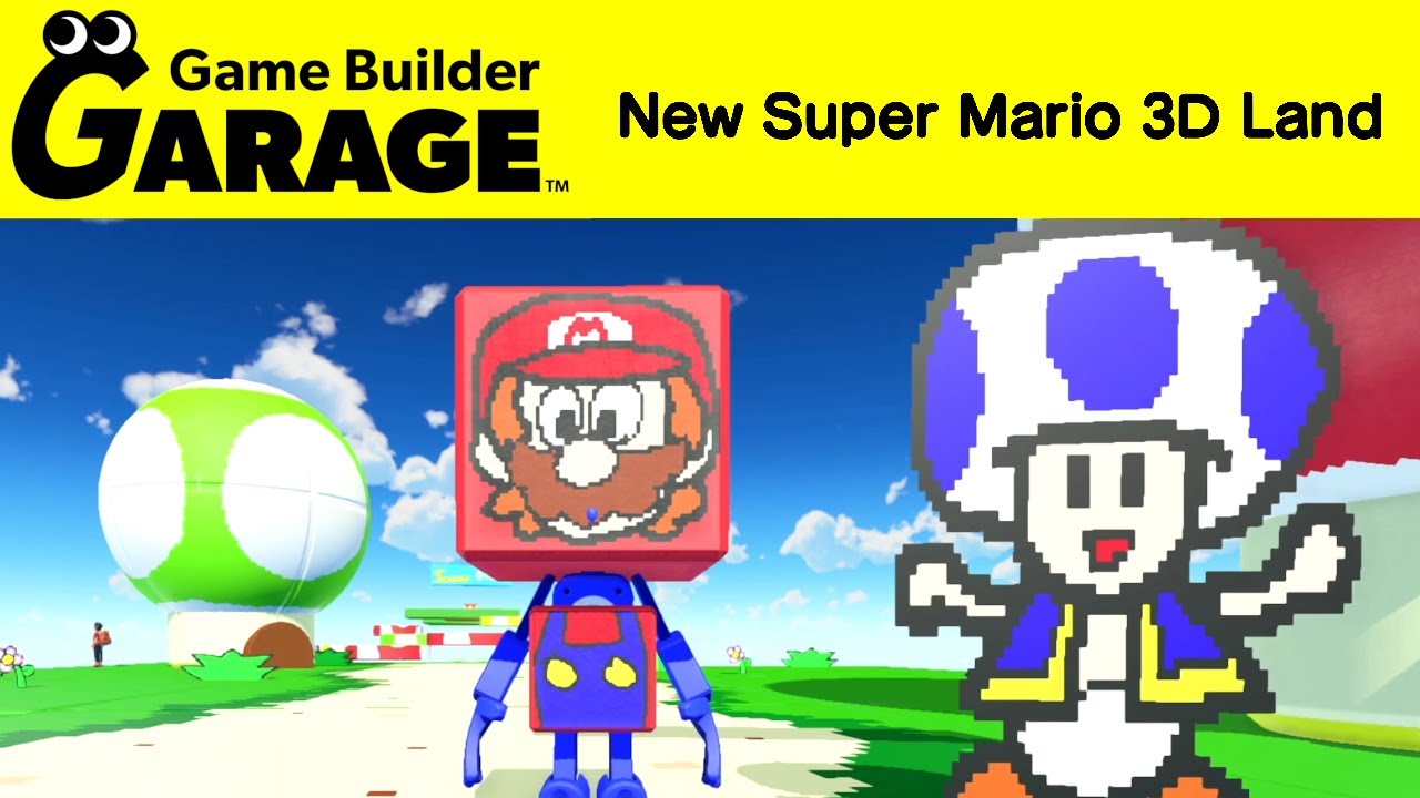 Game Builder Garage - New Super Mario 3D Land