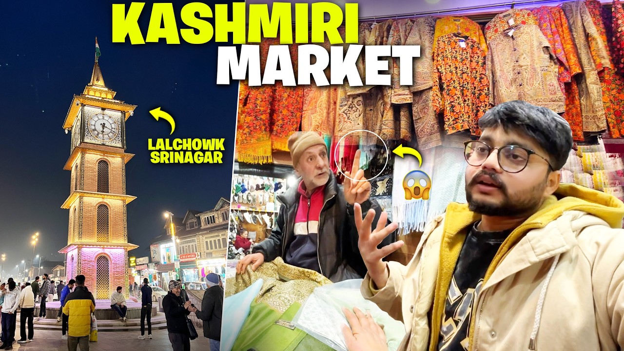 Kashmir Market Vlog | Kashmir Me Fas Gaye😱 