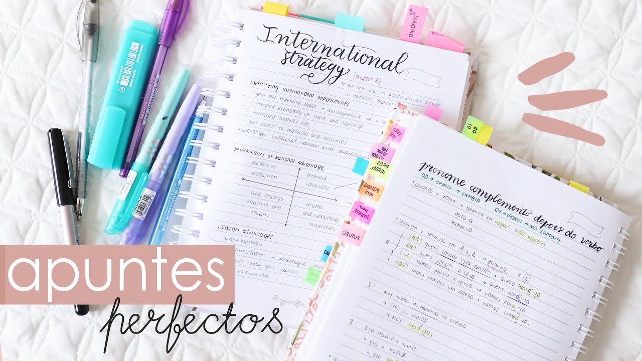 Apuntes perfectos! Tips y trucos!  | Valeria Basurco
