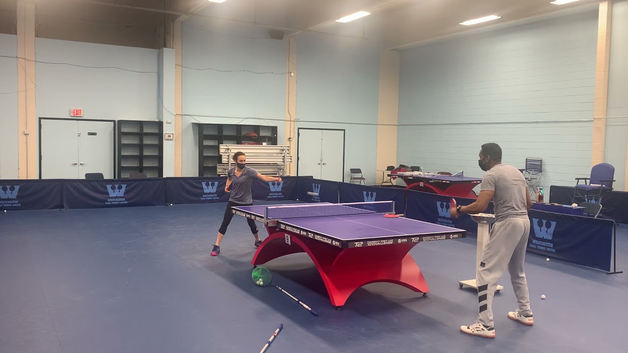 Table Tennis Training with Rawle
