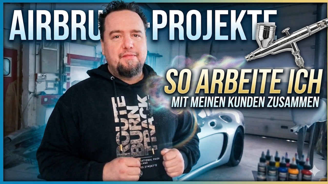 Airbrush Projekt Ablauf: 5 Fragen, die jeder stellt (feat. Der Reaper)