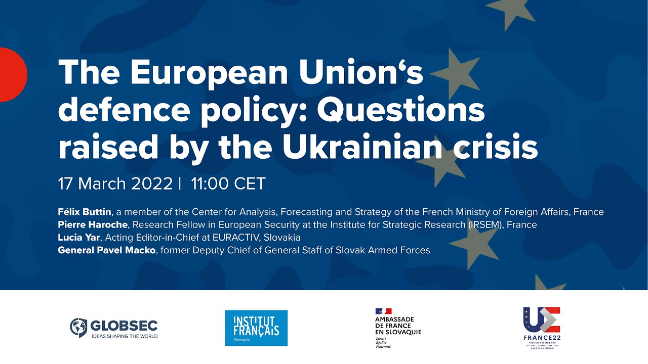 &ldquo;The European Union's defence policy: Questions raised by the Ukrainian crisis&rdquo;