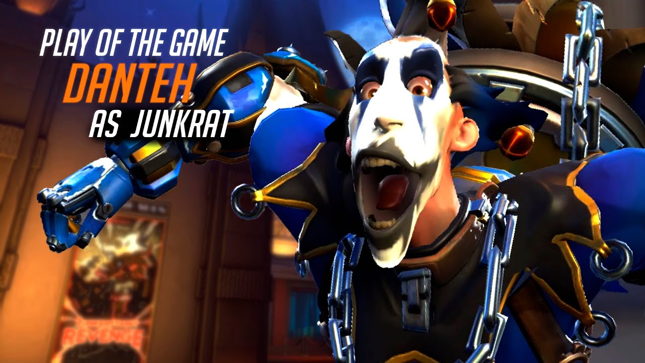 DANTEH TOP 500 ECHO AND JUNKRAT - POTG! OVERWATCH 2 TOP 500
