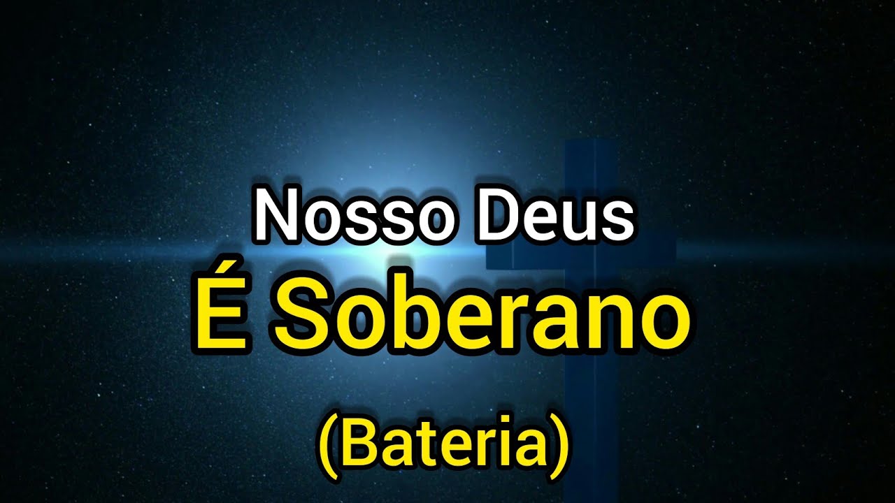 NOSSO DEUS É SOBERANO - Com Bateria (Cover) | Iranildo Santos