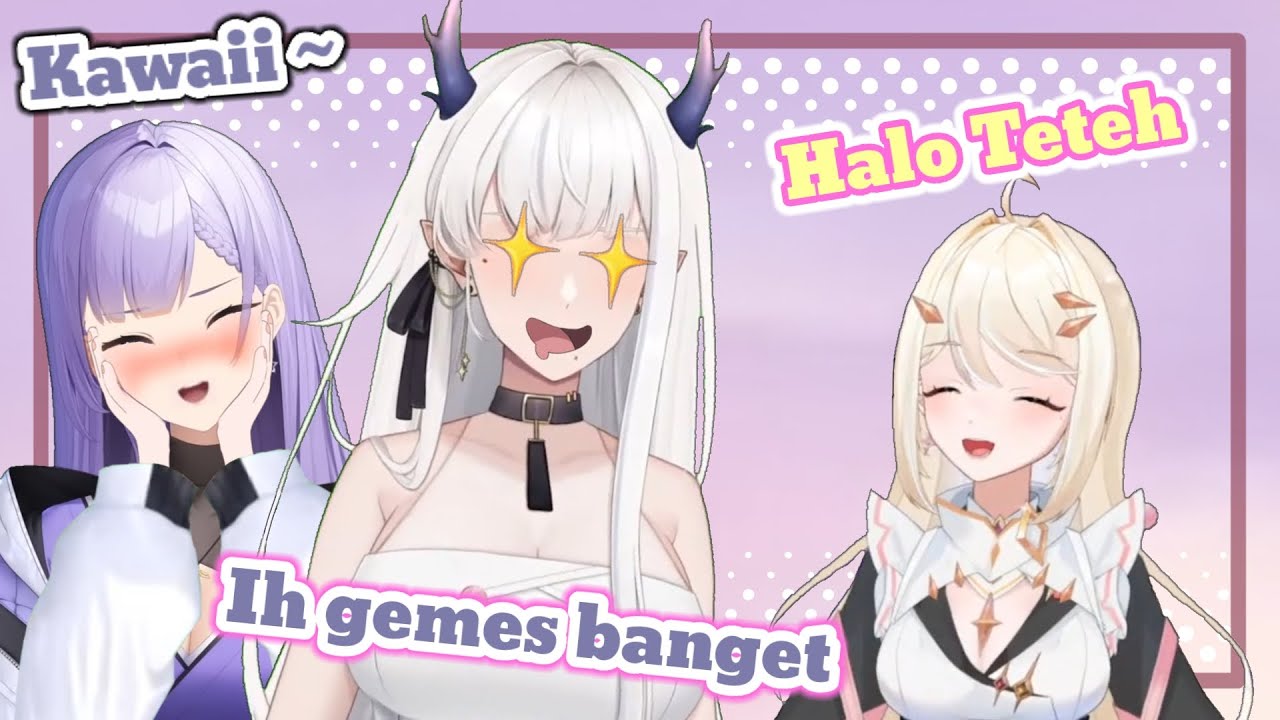 Vtuber Imut Dedek Shita Bikin Echi Dan Shannon Gemes ... [ONShannon]
