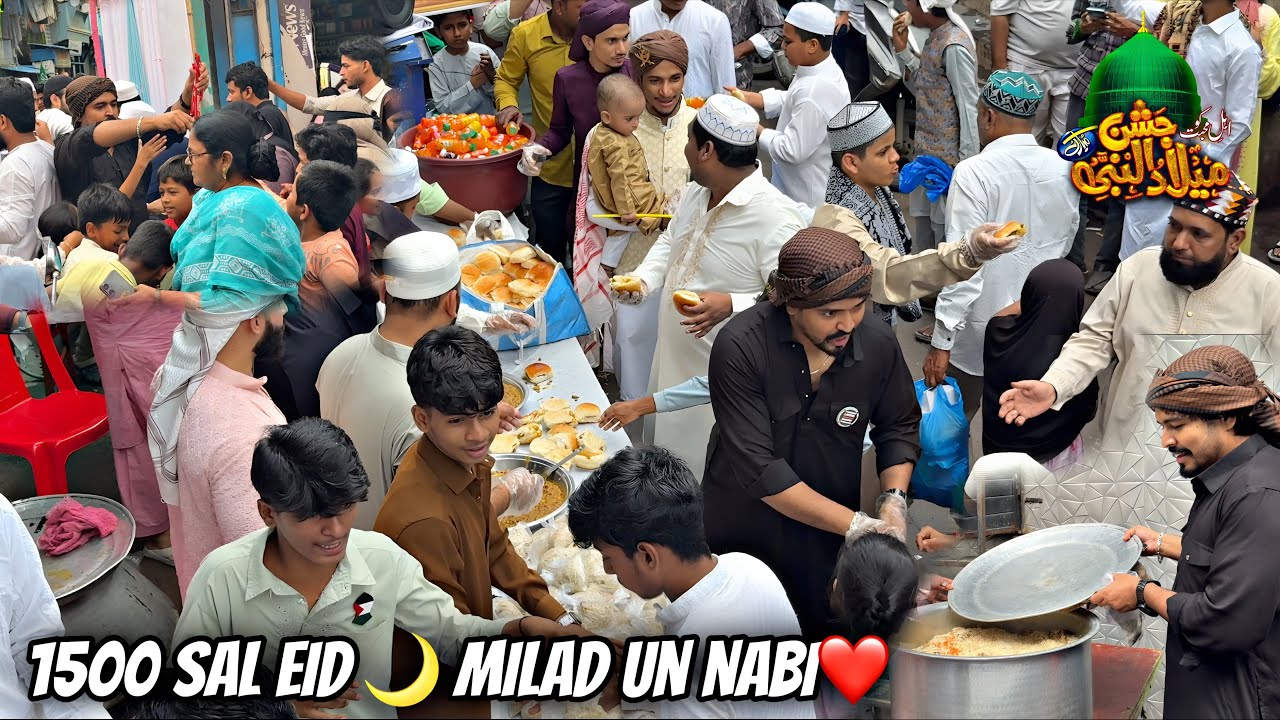 1500 sal eid milad un nabi❤️|| Haifa & Qashif vlog 