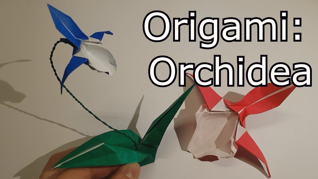 Origami: Fiore di orchidea