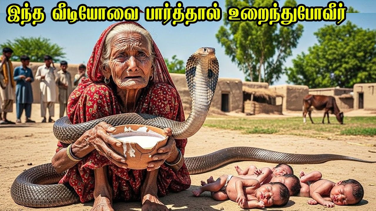 ஒரு வயதான தாயின் பாலின் கடனை ஒரு பாம்பு எவ்வாறு திருப்பிச் செலுத்தியது என்று பாருங்கள்?Tamil Story