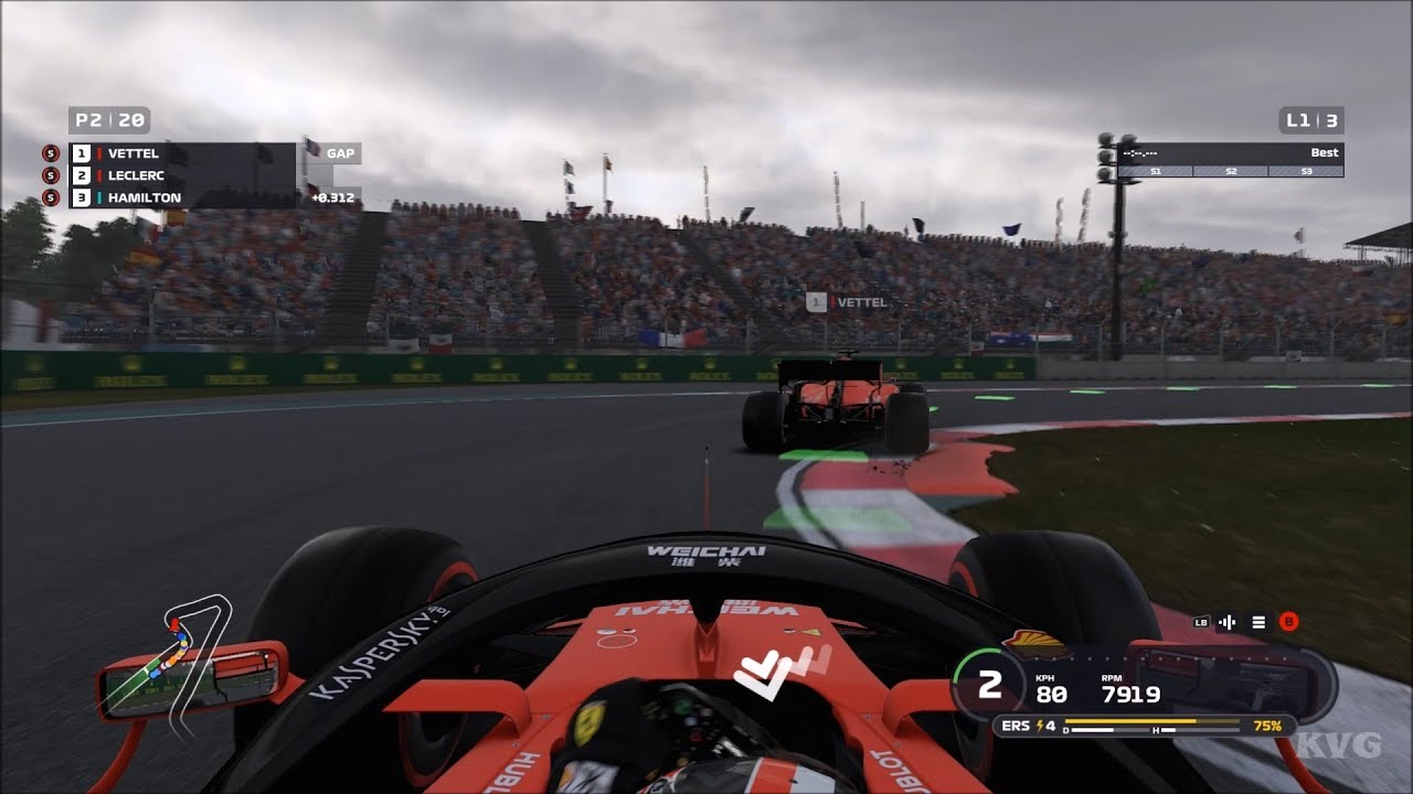 F1 2019 - Charles Leclerc Gameplay (PC HD) [1080p60FPS]