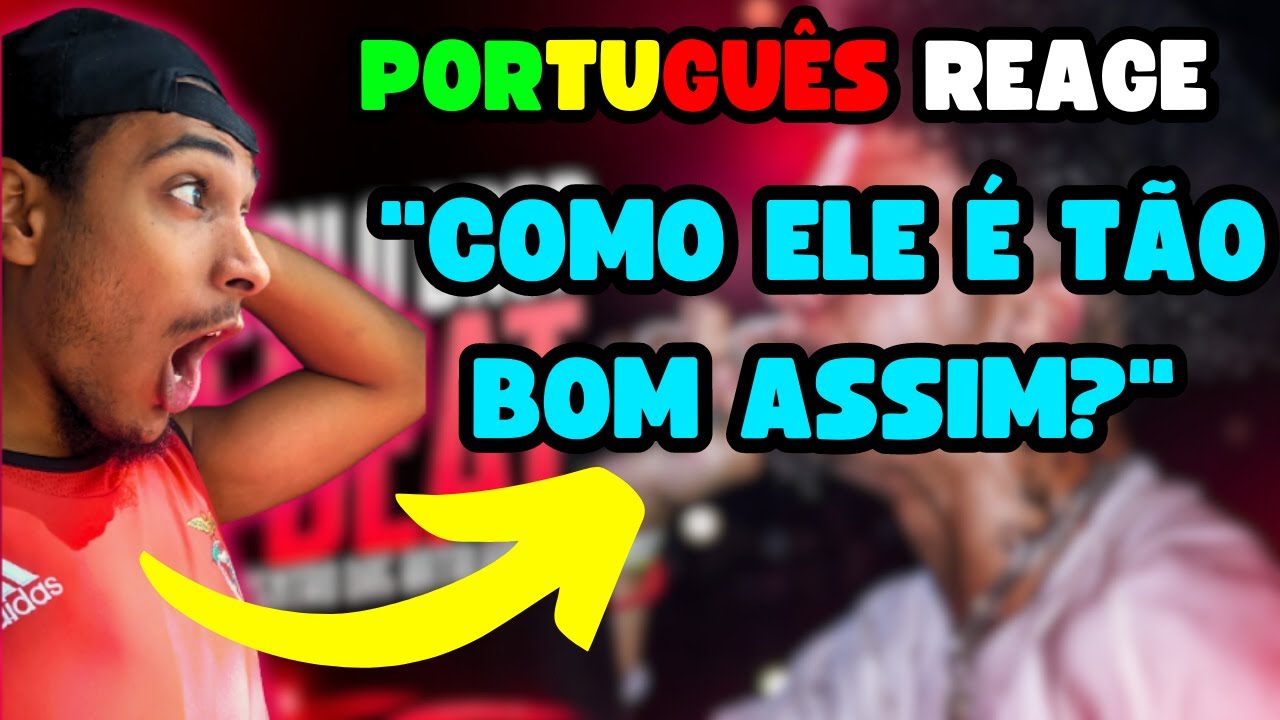PORTUGUÊS 🇵🇹 REAGE 55 RIMAS EXTREMAMENTE VICIANTES🔥PELA PRIMEIRA VEZ 😯 | MELHORA CADA VEZ MAIS