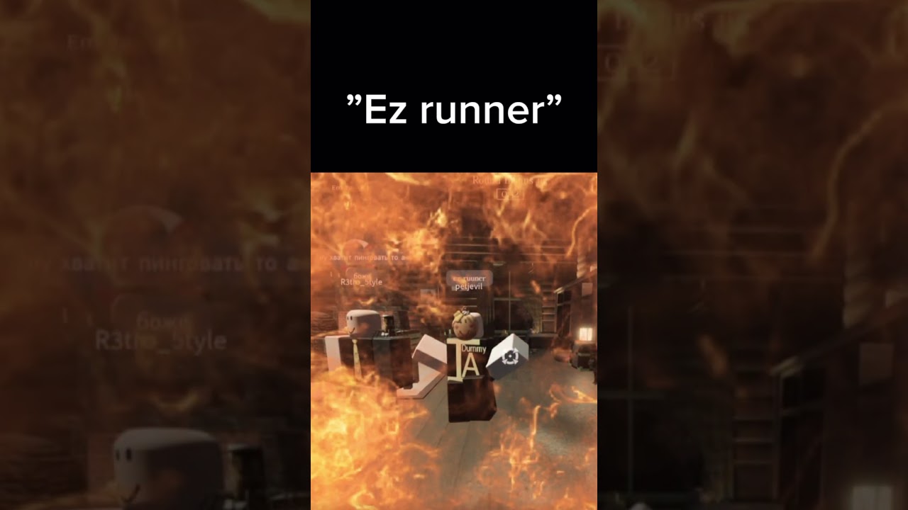 &rdquo;Ez runner&rdquo; #forsaken #roblox