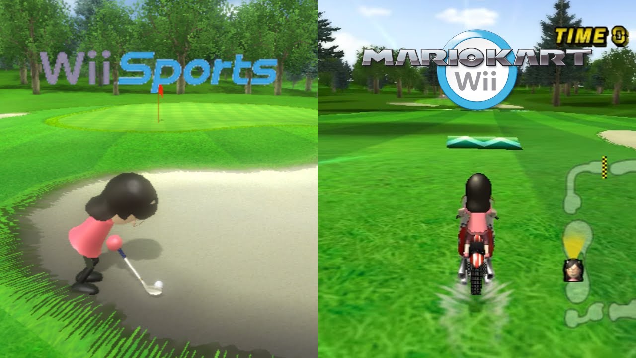 Mario Kart Wii but it's Wii Sports (Putt Putt Raceway remake v1.1)