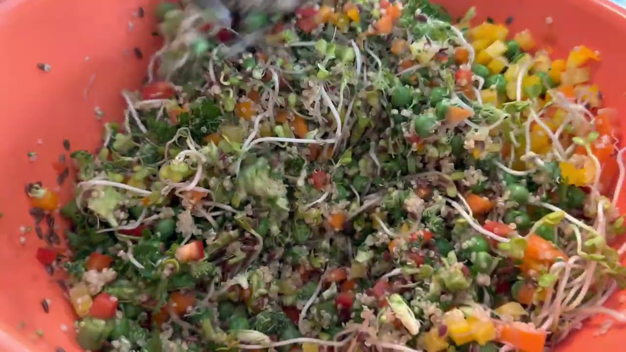Making Chop for Macaws