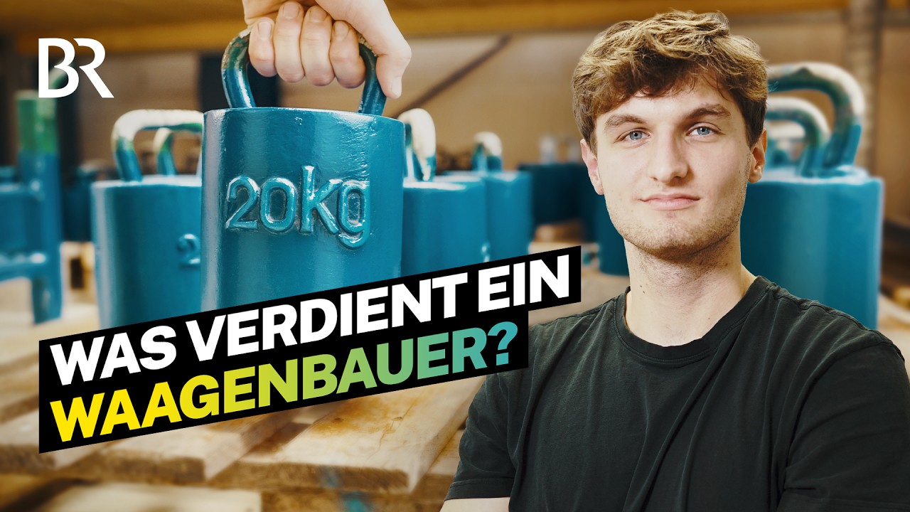 50 Kilo sind 50 Kilo! Gehalt & Beruf als Elektroniker im Waagenbau | Lohnt sich das? | BR