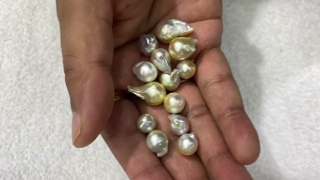 original Venezuela Moti Kaha milye ga 💯#certified #original #pearls #moonga #pukhraj #igi #venezuela