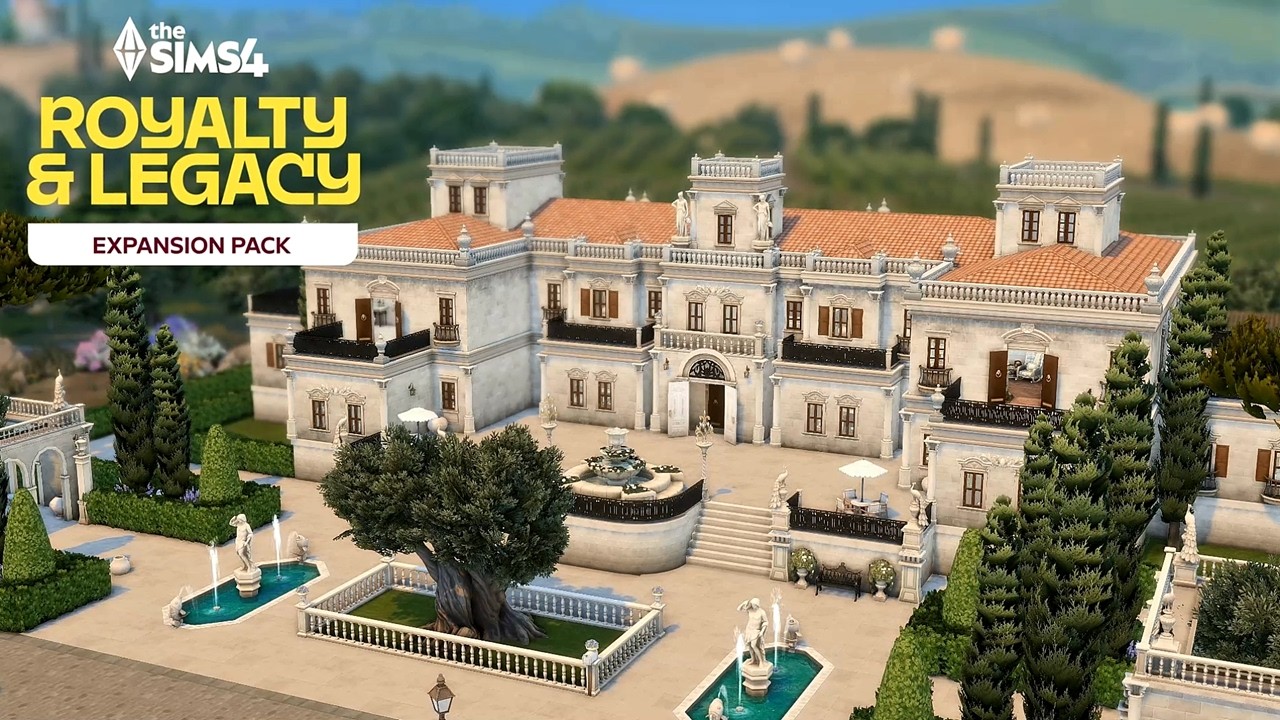 Huge Royal Family Mansion 👑 | 7 Bedroom Mansion | NO CC | The Sims 4 Royalty & Legacy Expansion Pack