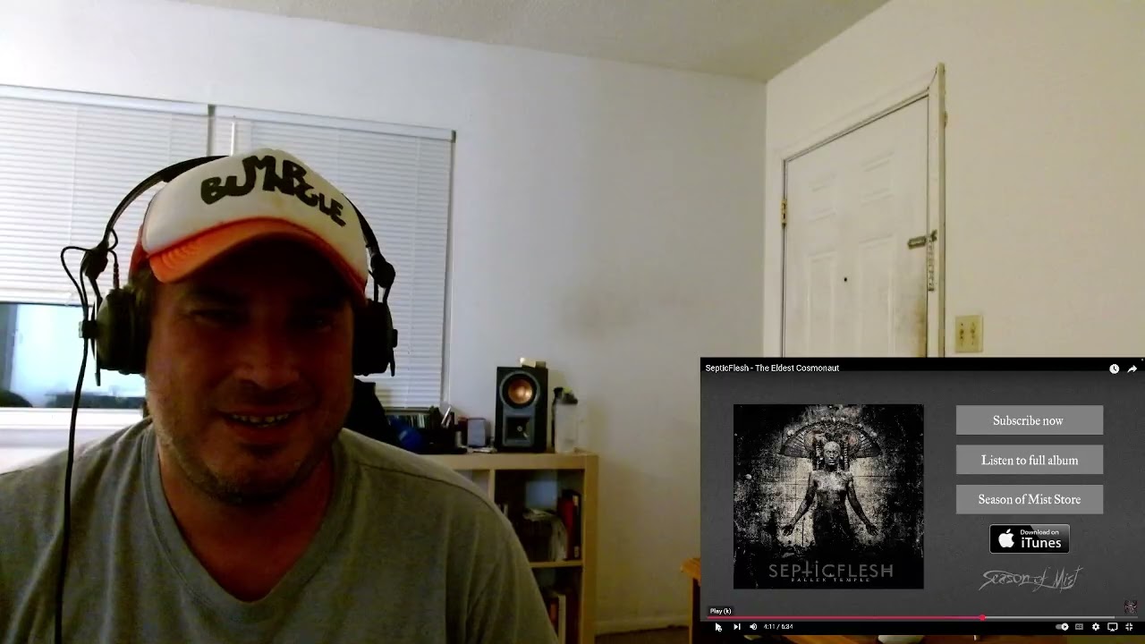 SepticFlesh -- The Eldest Cosmonaut REACTION!!!!