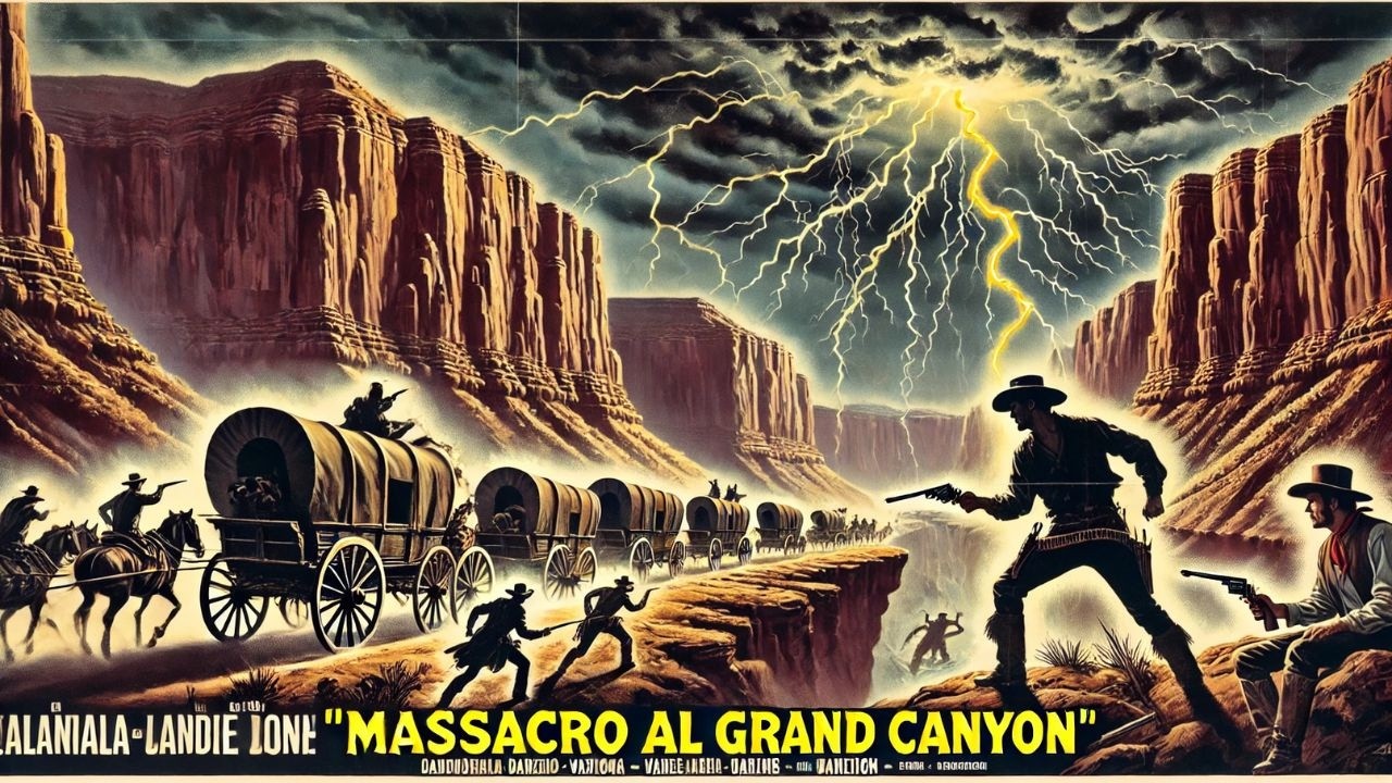Masakra w Wielkim Kanionie | Massacro al Grande Canyon | Western| HD | Cały film po polsku