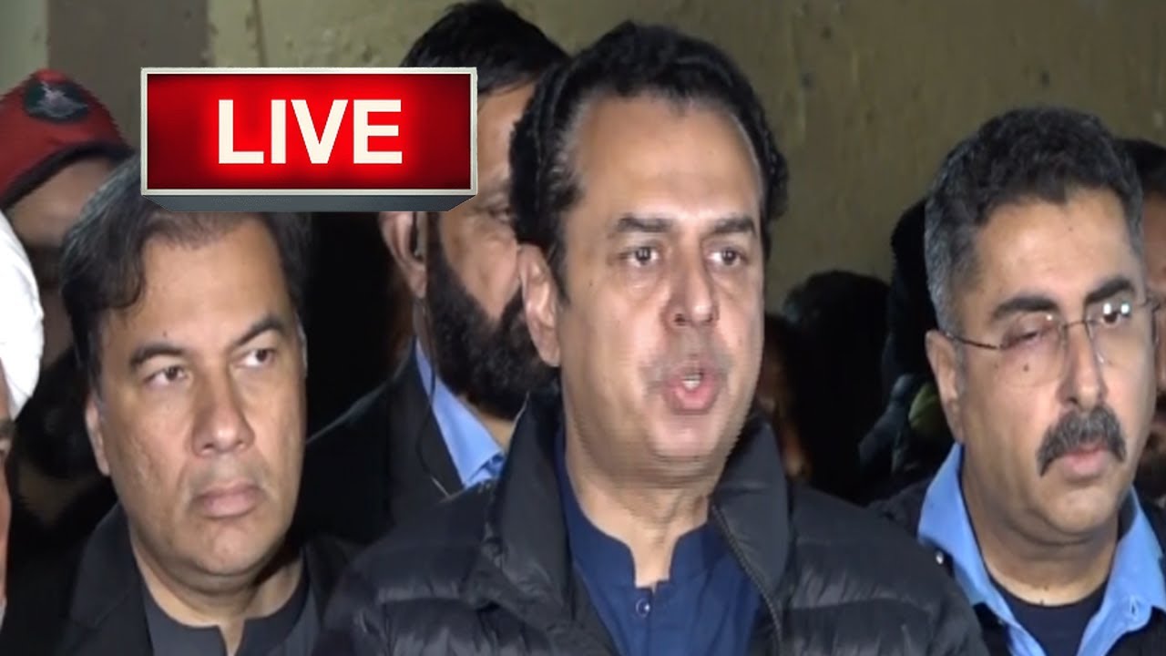 LIVE | Federal Minister Talal Chaudhry Media Talk | Islamabad Blast  | GNN