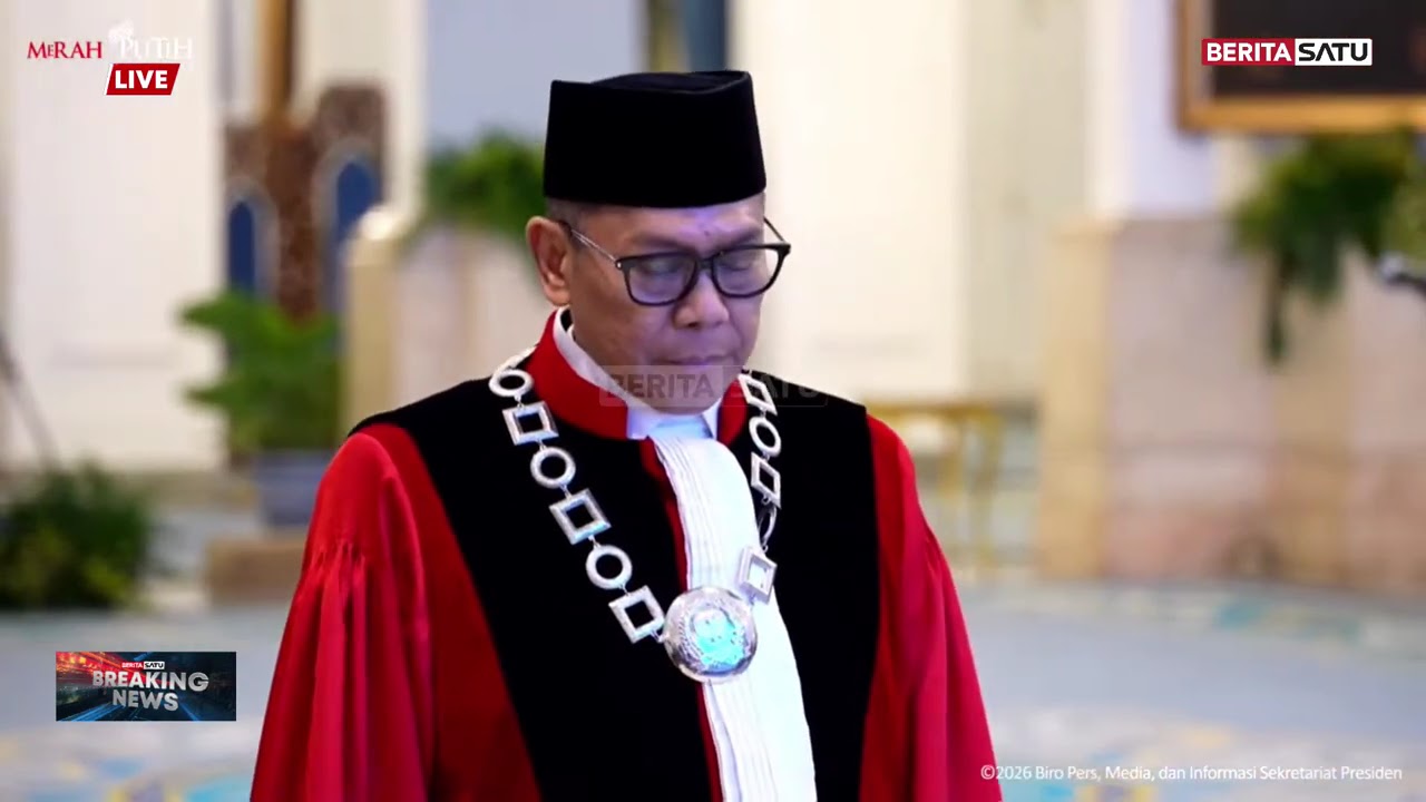 Prabowo Lantik Juda Agung Jadi Wamenkeu dan Adies Kadir Sebagai Hakim MK #BeritaSatu