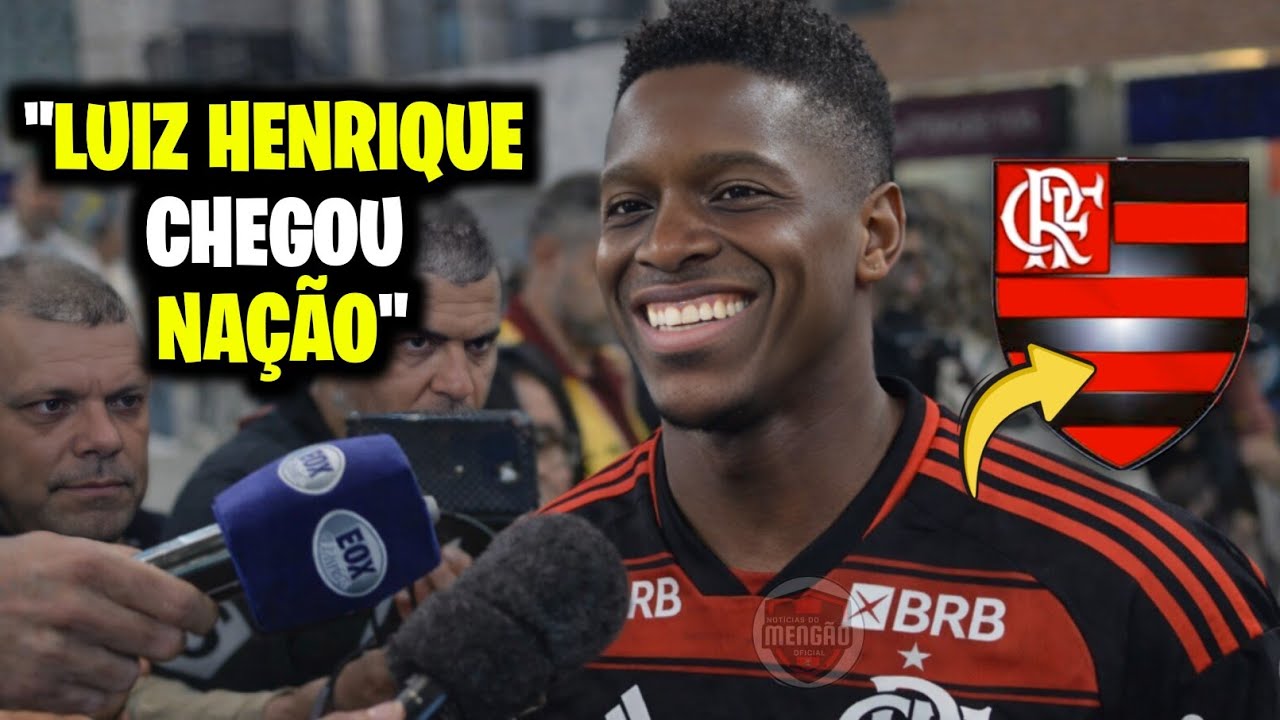 💣 BOMBA NO MERCADO! ZENIT ADMITE NEGOCIAR LUIZ HENRIQUE E FLAMENGO PREPARA INVESTIDA MILIONÁRIA!