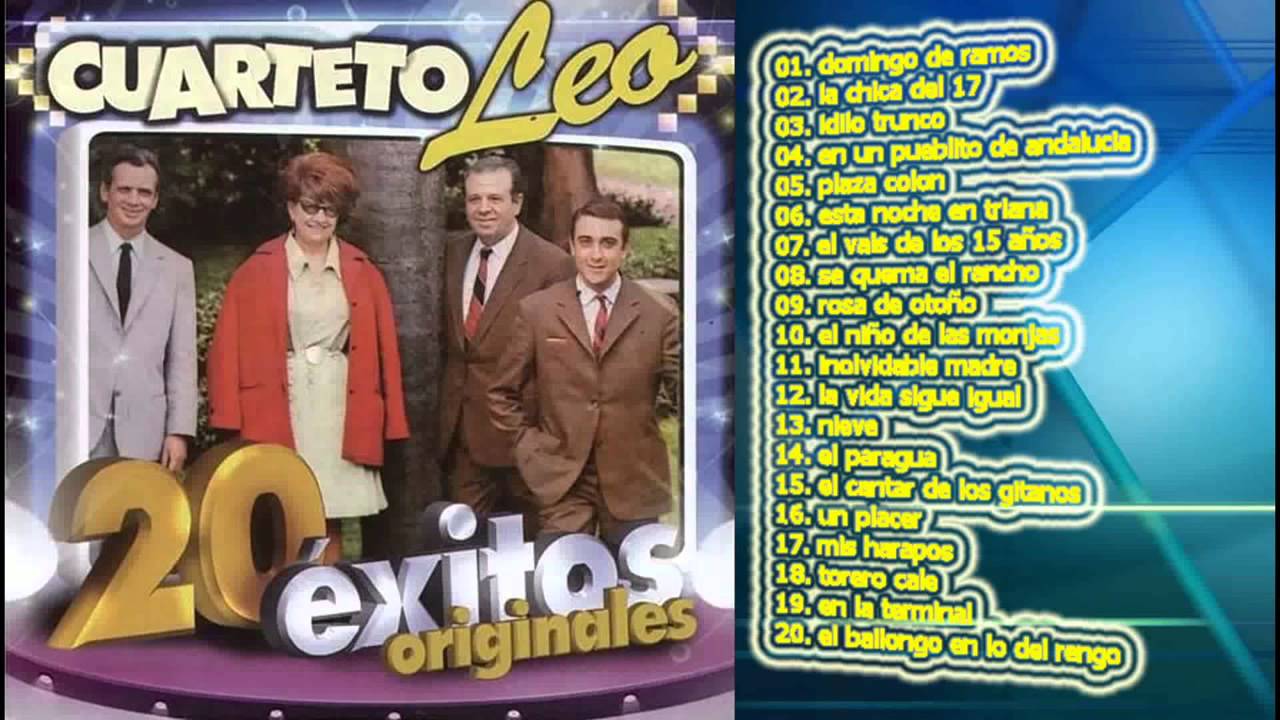 CUARTETO LEO GRANDES EXITOS CD ENTERO COMPLETO