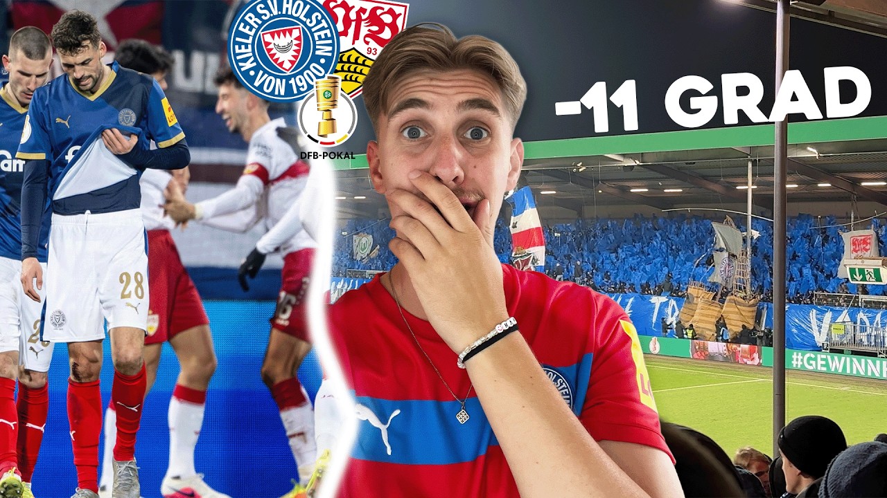 Ist das die beste Choreo 2026? 🔥 Kiel - Stuttgart DFB Pokal Stadionvlog