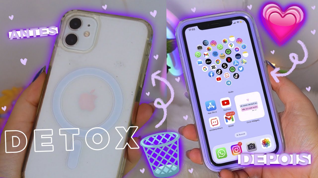 organizando meu iPhone 11✨ | detox 2023