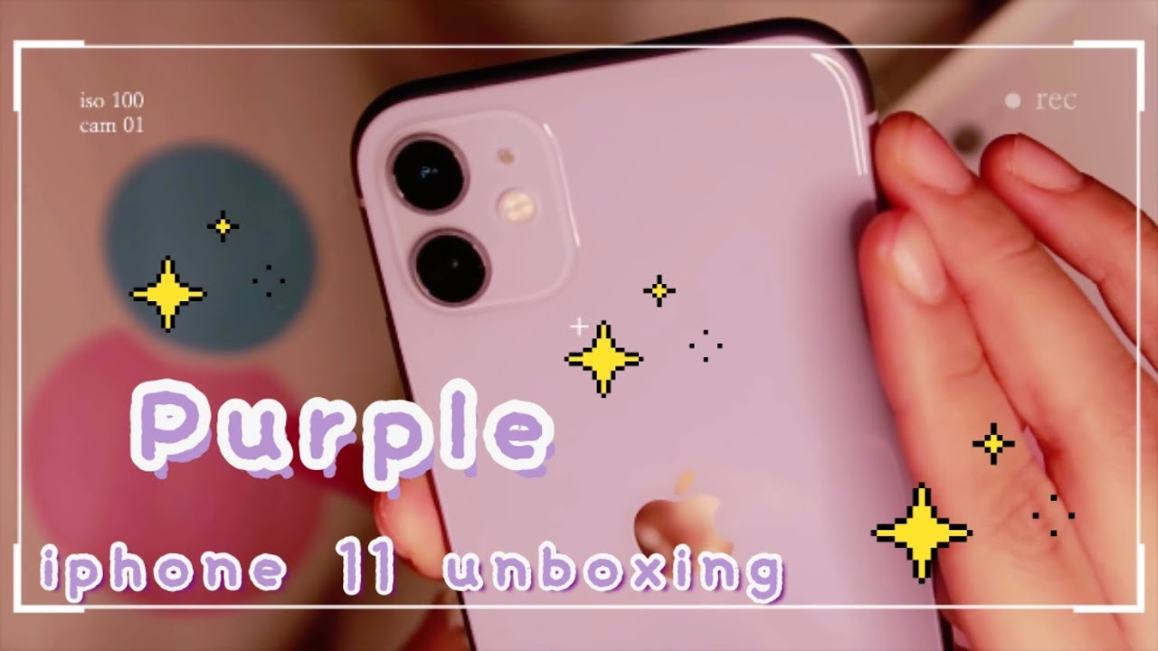 PURPLE IPHONE 11 UNBOXING 💜📦