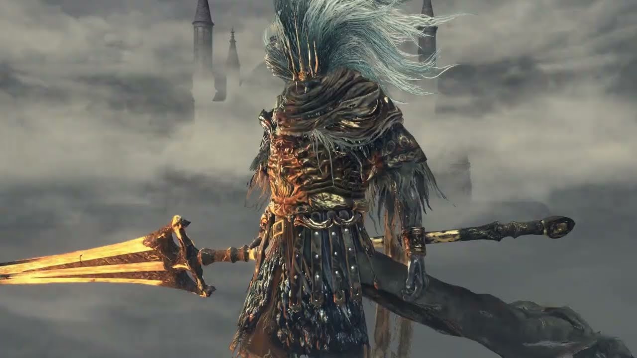 Nameless King Boss Fight - Dark Souls 3 NG+3