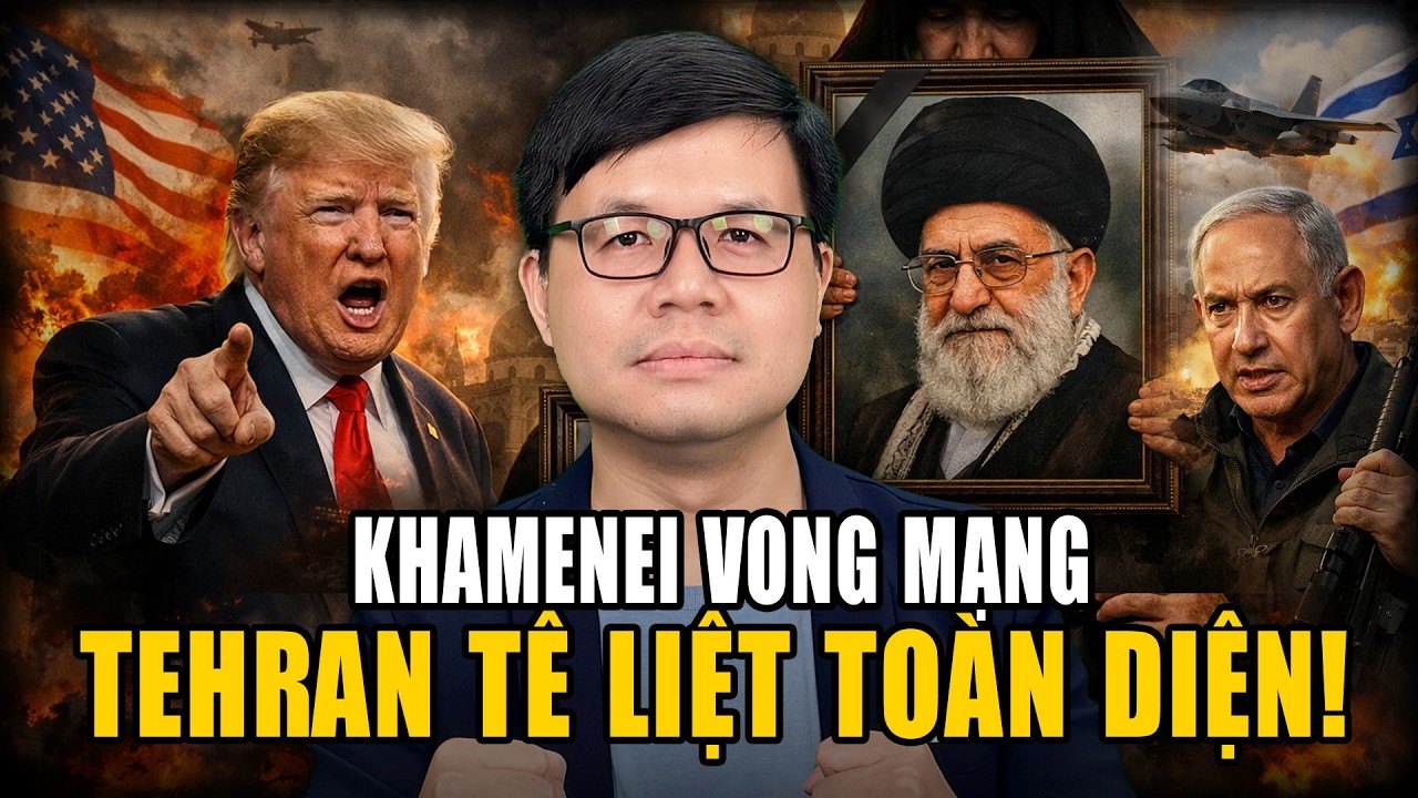 Liên Quân Mỹ - Israel Tung Đòn Sấm Sét, Iran Tê Liệt, Khamenei Bỏ Mạng!