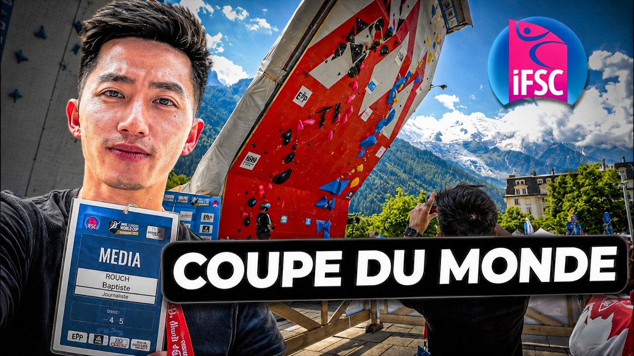 À quoi ressemble une Coupe du Monde d’escalade en France ?