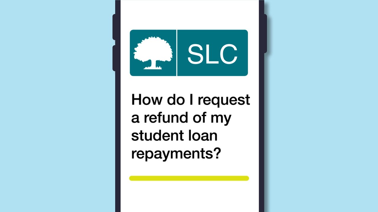 How do I request a refund of my student loan repayments?