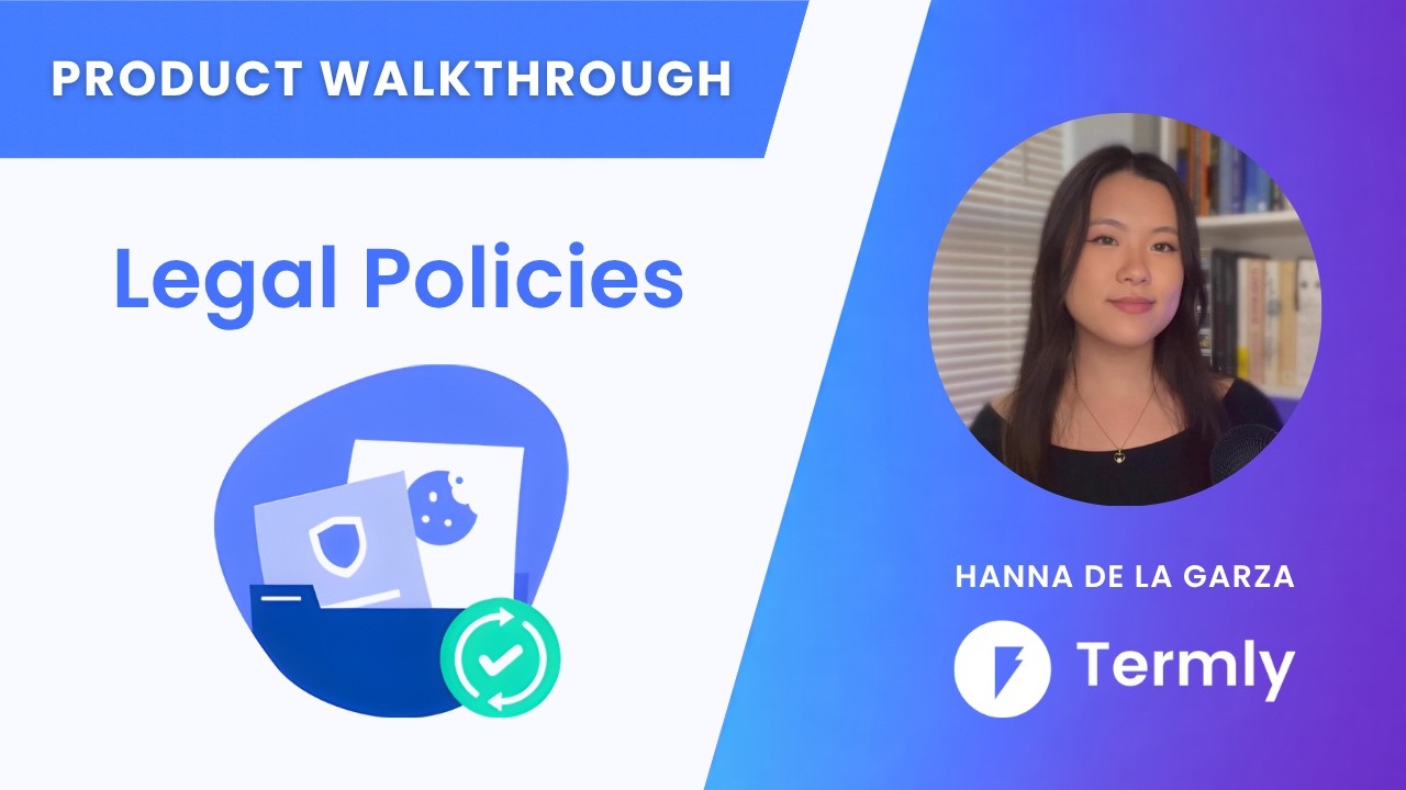 How to Create Website Policies (Privacy Policy, T&Cs & More) with Termly