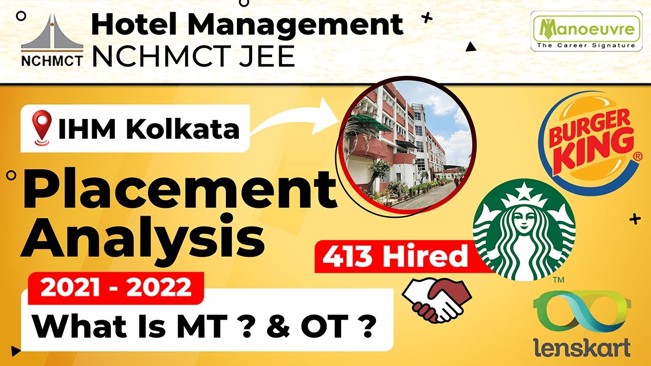 IHM Kolkata Placement Analysis 2021 - 2022 | 413 Hired | What Is MT & OT? | Top Recruiting Companies