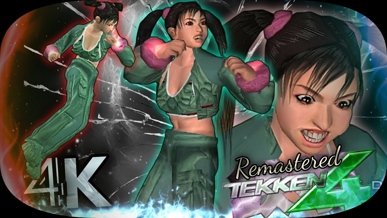Xiaoyu 2p Bryan Camo Style & moves Tekken 4 Remastered UHD 4K 60 FPS 