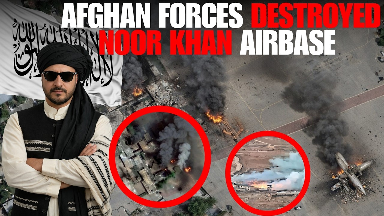 Breaking News: After Operation Sindoor, Afghan forces have destroyed Noor Khan Airbase