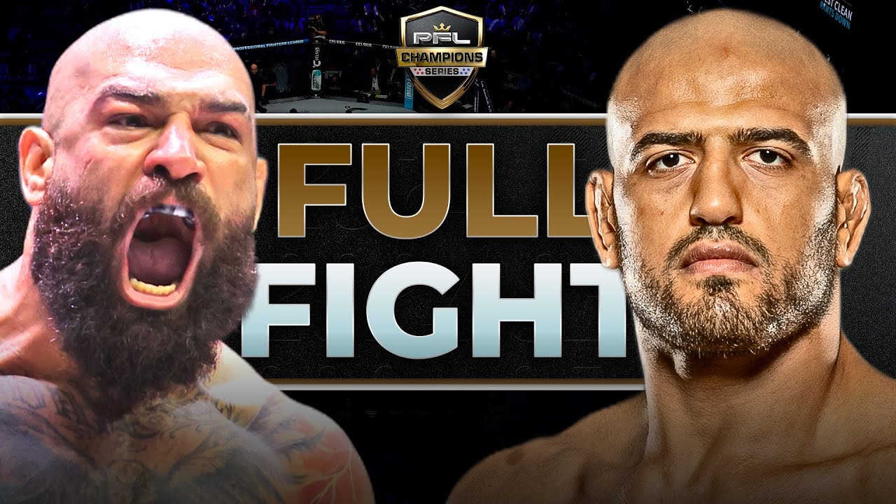 BRUTAL Ground And Pound! | Pouya Rahmani v Slim Trabelsi | Full Fight | PFL Champions Series 3