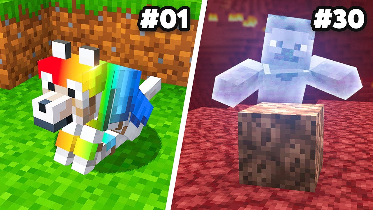J'ai BRISÉ 30 Mythes dans MINECRAFT !