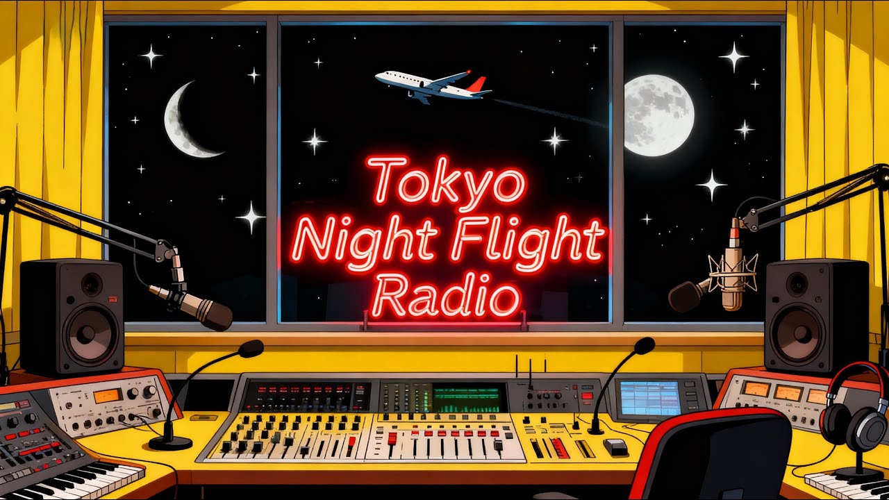 # 152 Tokyo Night Flight Radio | Lo-fi World Fusion Grooves | Cross-Cultural Soundscape