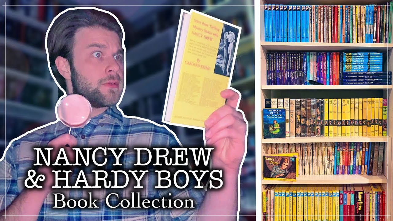 Nancy Drew & Hardy Boys Book Collection 🔍 BOOKSHELF TOUR