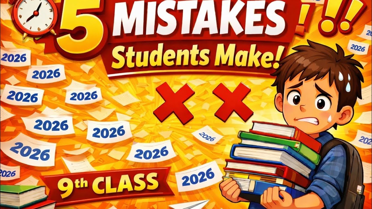 “Avoid These 5 Exam Mistakes in 2026!”