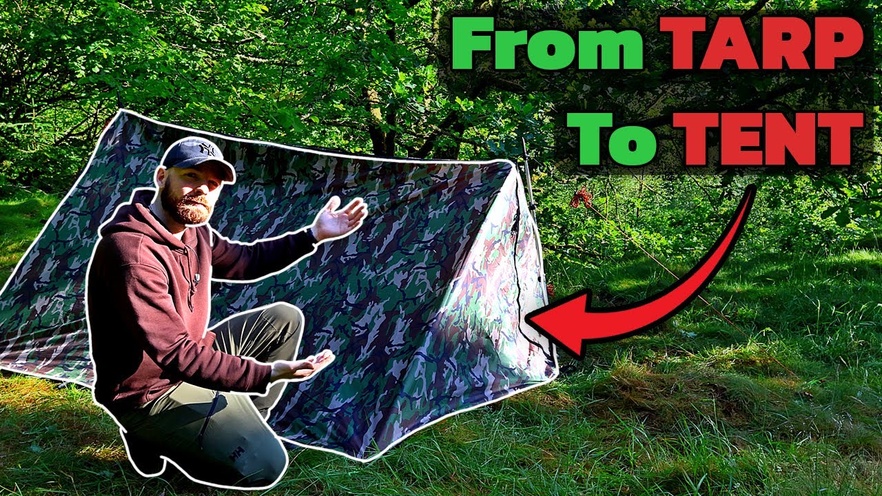 Can You Build a SHELTER With Just a TARP? Aquaquest Safari