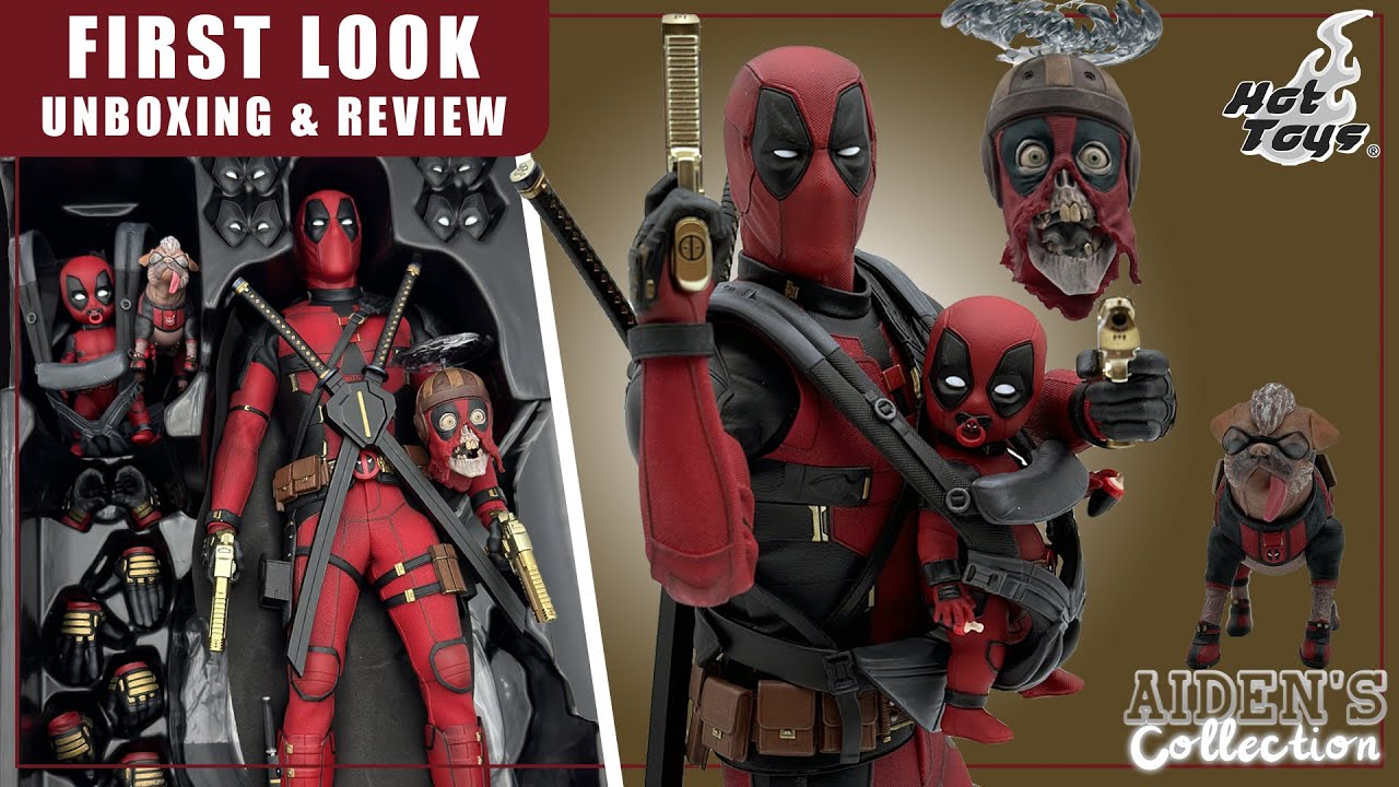 Распаковка и обзор специального выпуска Deadpool & Wolverine от Hot Toys