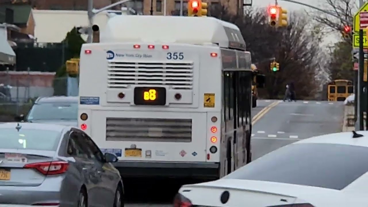 MTA NYCT | Onboard 2012 New Flyer C40LF #355 on the B8!