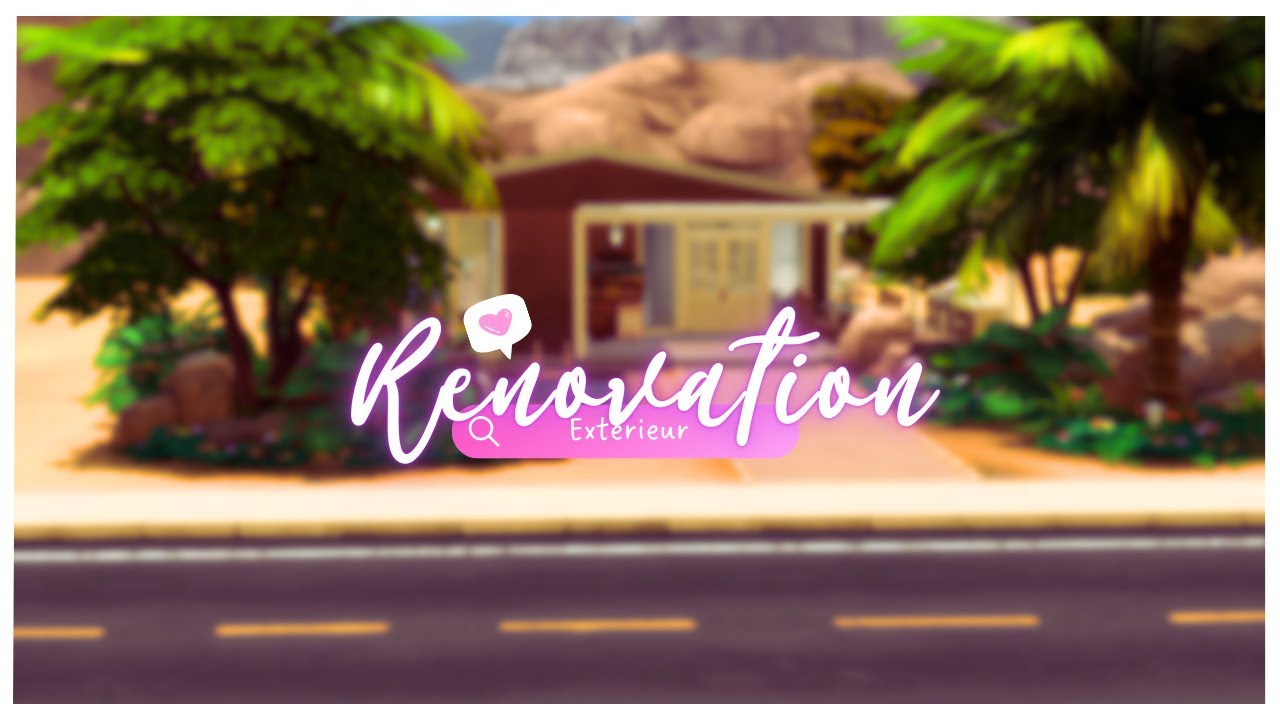 ✨ Rénovation extérieure – Maison à Oasis Springs | Les Sims 4 ✨