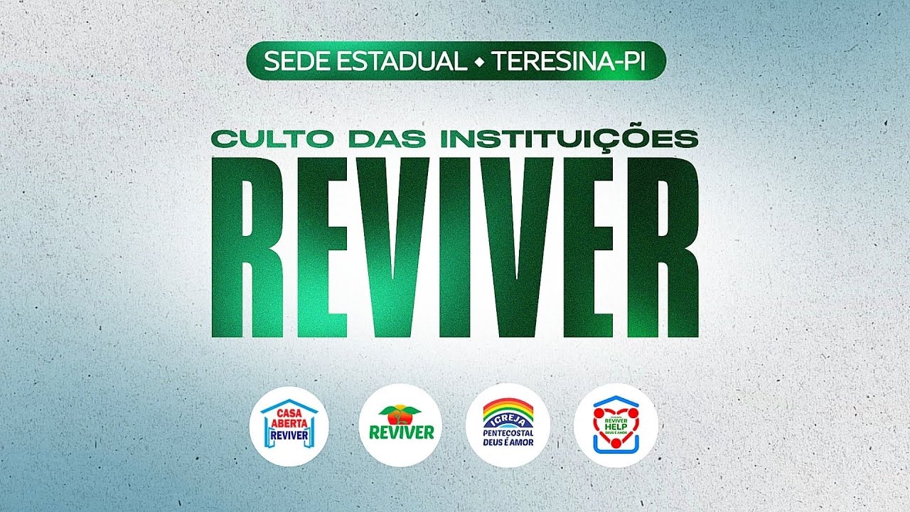 Culto das Instituições Reviver  -  IPDA Teresina-PI - 19/03/2026