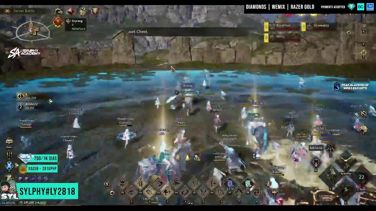 Server Battle : X vs ASIA022