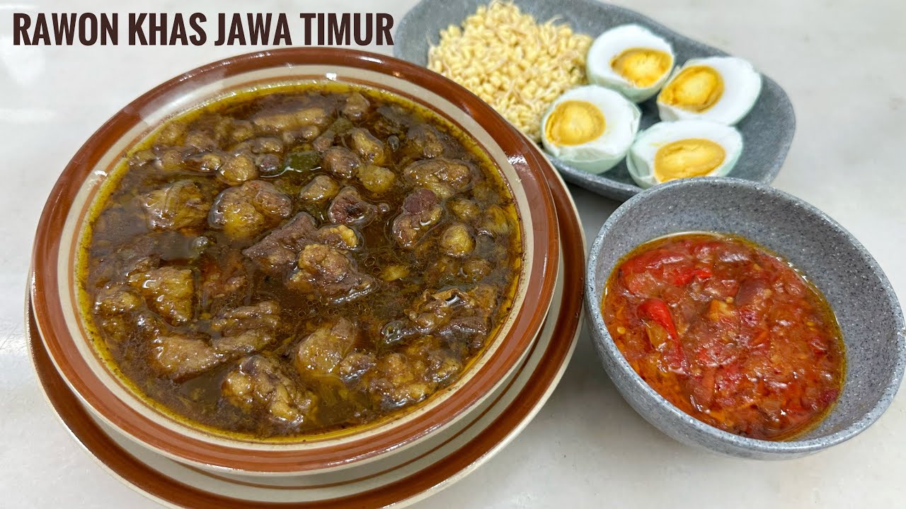 RESEP RAWON DAGING SAPI KHAS JAWA TIMUR | RESEP BEDA DARI YANG LAIN